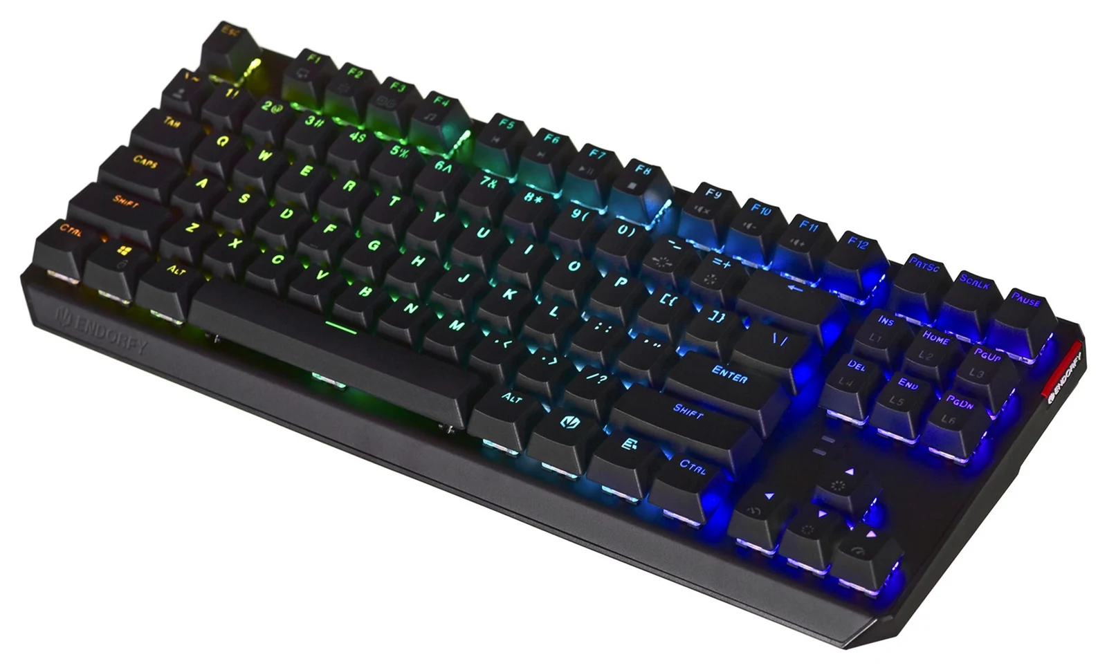 Klawiatura mechaniczna ENDORFY Thock TKL Kailh Blue RGB — zdjęcie 1 z 8