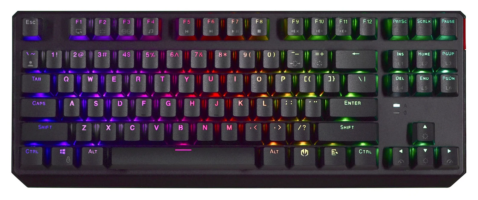 Klawiatura gamingowa ENDORFY Thock TKL Kailh Red RGB — zdjęcie 1 z 8