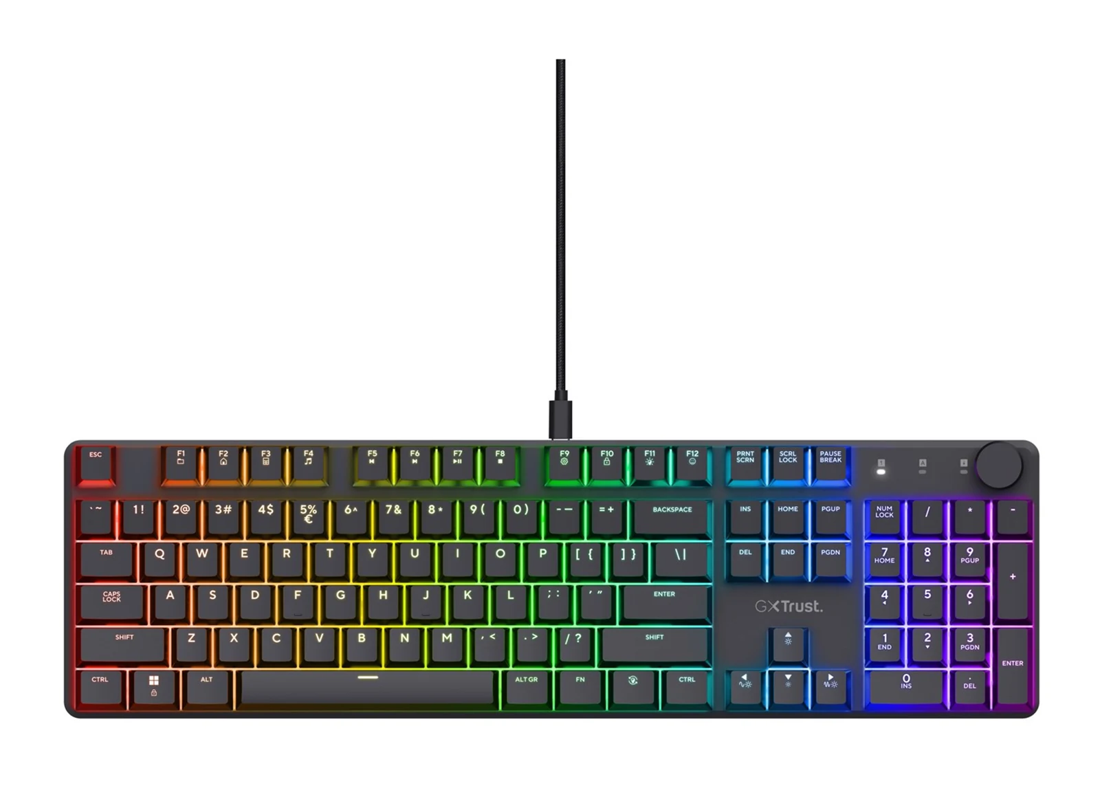 Klawiatura gamingowa GXT 866 Torix US Wireless — zdjęcie 1 z 8