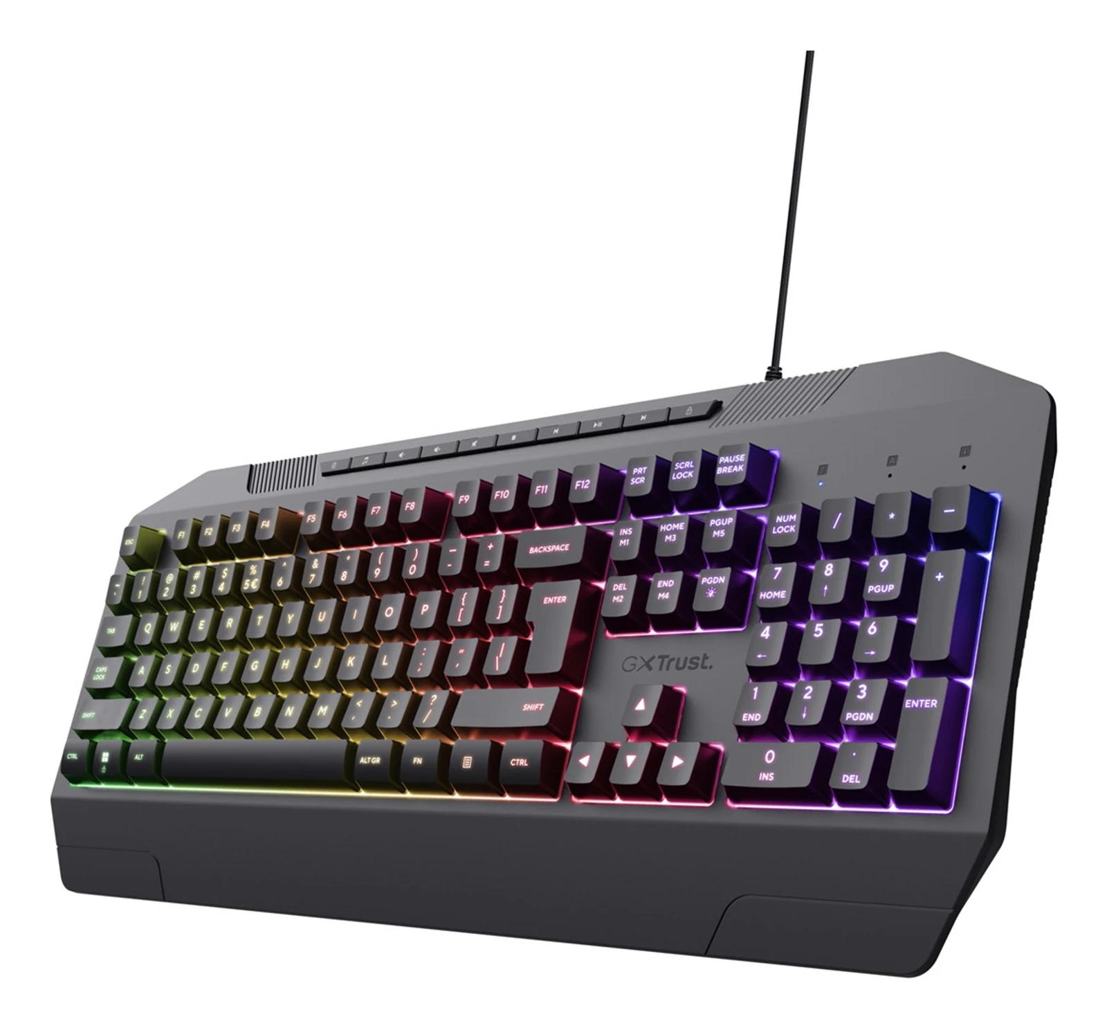 Klawiatura gamingowa Trust GXT836 EVOCX przewodowa — zdjęcie 1 z 8