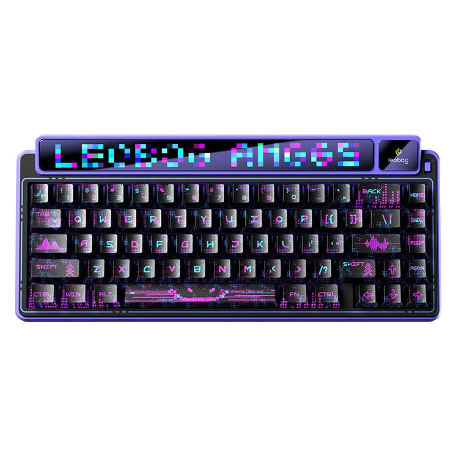 Klawiatura mechaniczna LEOBOG AMG65 z przełącznikami LightFeather RGB