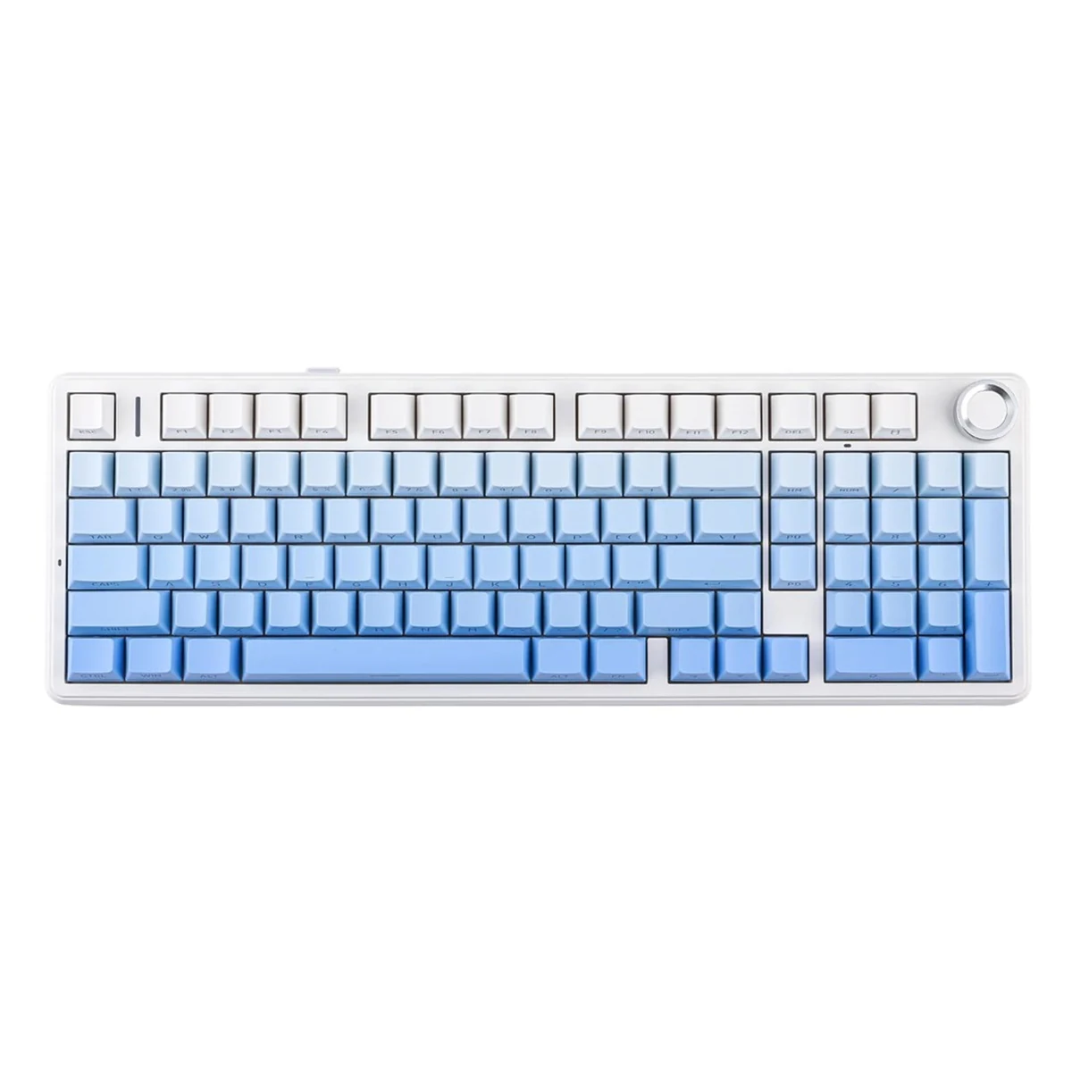 Klawiatura mechaniczna F99 Pro Gradient Blue RGB z przełącznikami NimbusV3