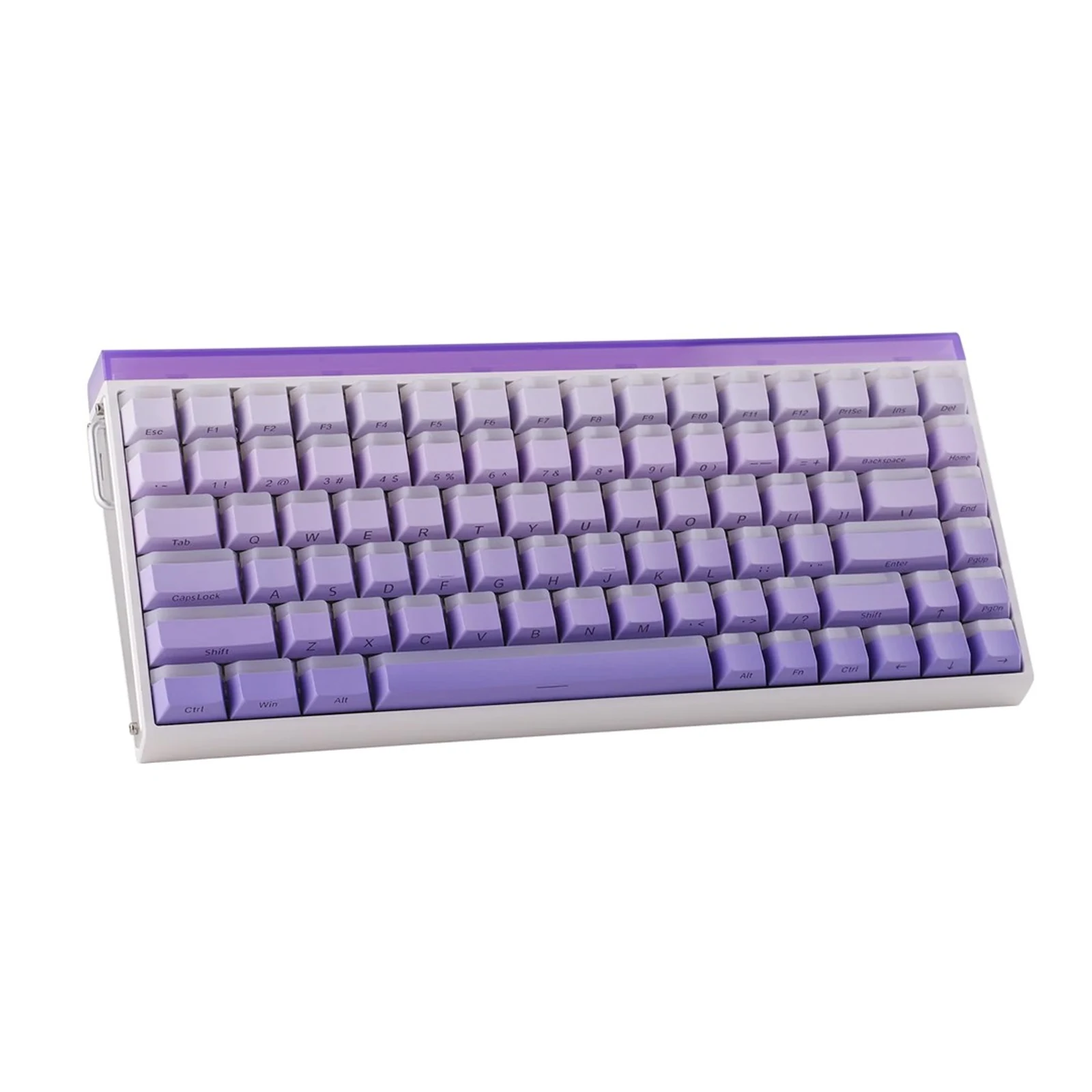 Klawiatura mechaniczna JadeKing HERO84 HE RGB z przełącznikami White, Purple i Gradient, podświetleniem RGB i układem AULA — zdjęcie 1 z 8