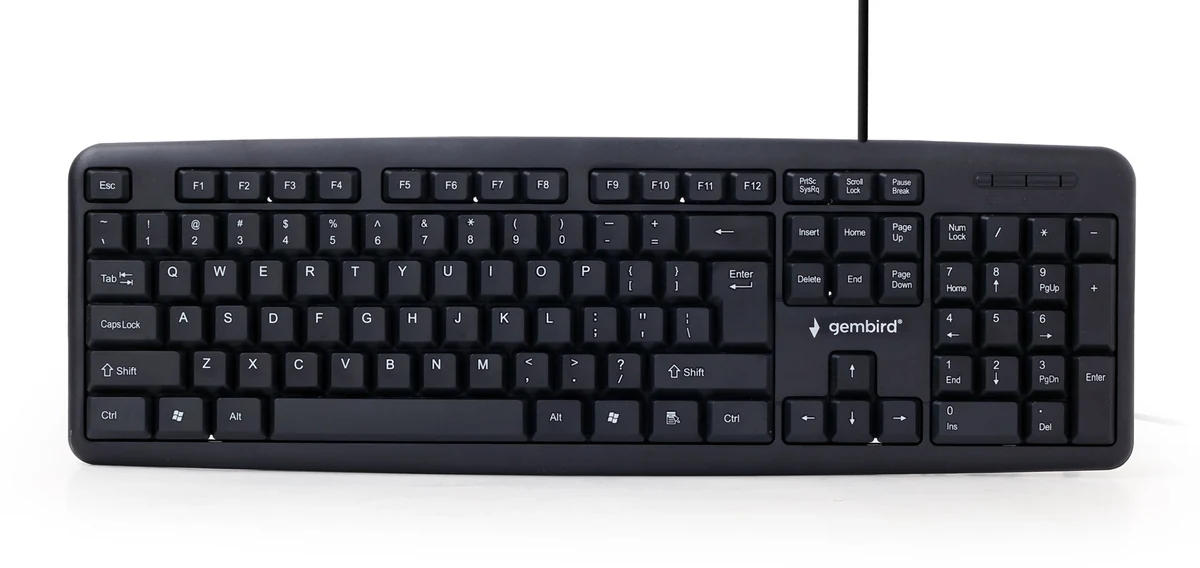 Klawiatura USB Gembird KB-U-103, czarna