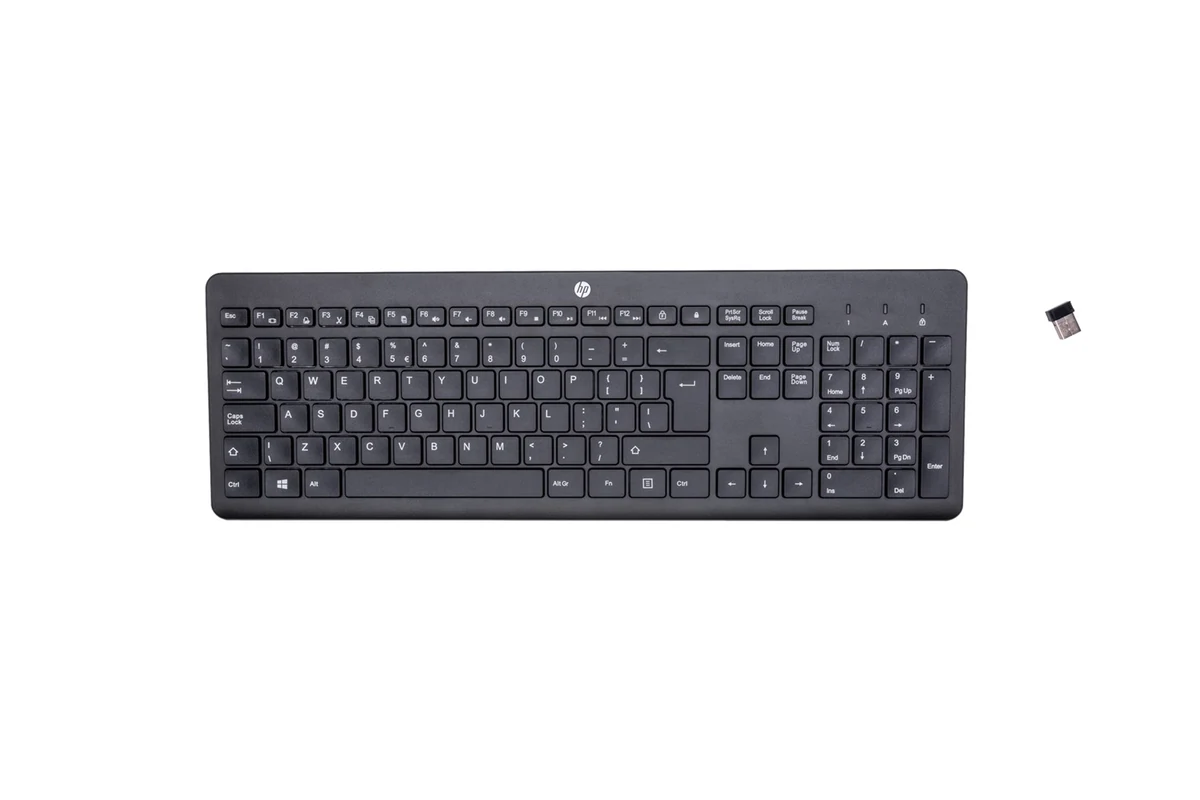Klawiatura HP 230 Wireless Keyboard bezprzewodowa czarna