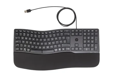 Klawiatura przewodowa HP 480 Comfort, czarna