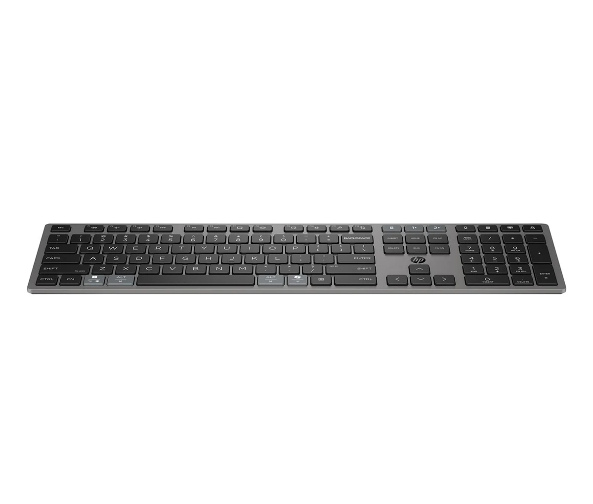 Klawiatura HP 720 Multi-Device Rechargeable Wireless Keyboard Nightfall Black bezprzewodowa czarna 9T5B1AA