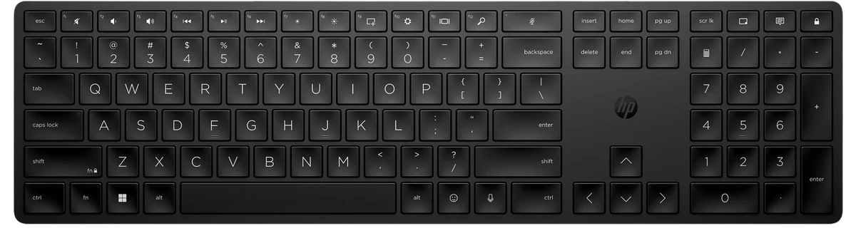 Klawiatura HP Programowalna 450 czarna bezprzewodowa