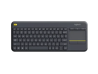 Klawiatura bezprzewodowa Logitech K400 Plus - Czarna
