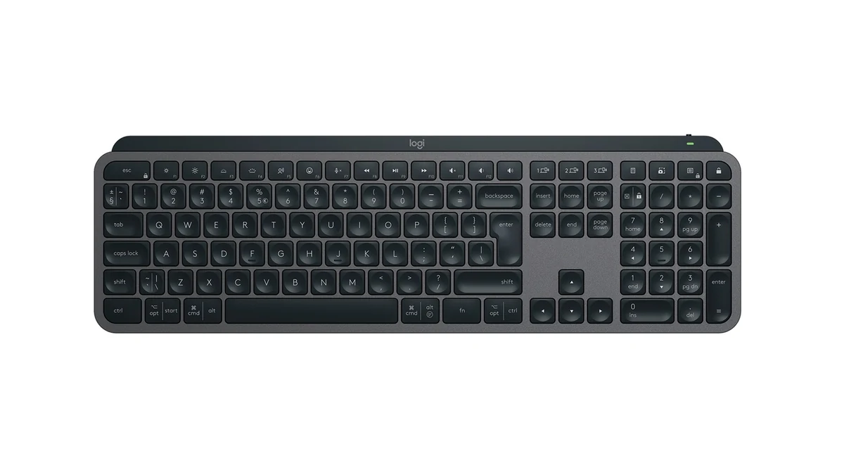 Klawiatura bezprzewodowa Logitech MX Keys S Grafitowa