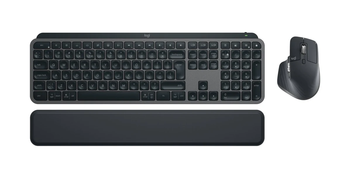 Zestaw klawiatura + mysz Logitech MX Keys S Combo Graphite