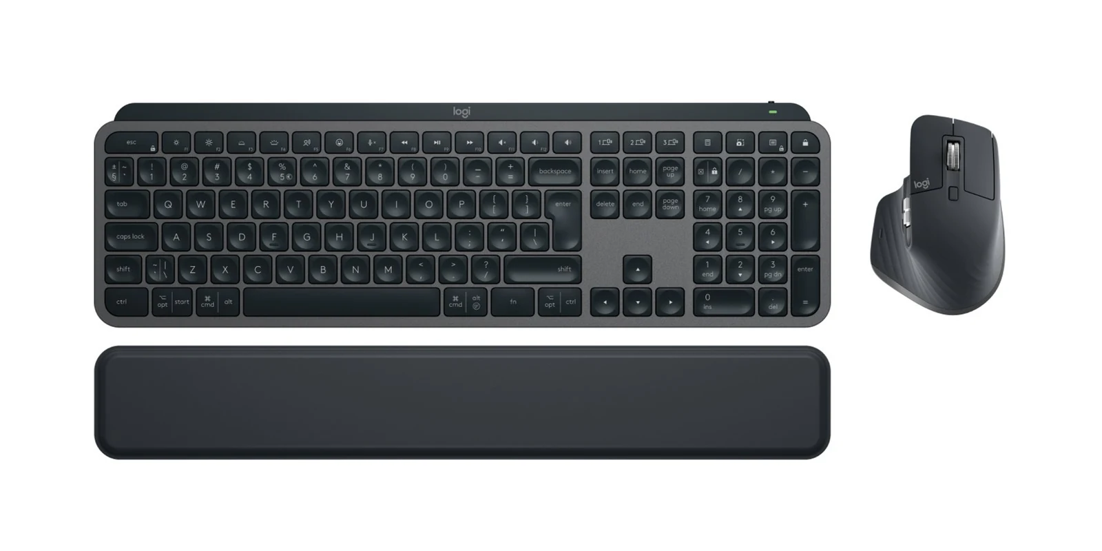 Zestaw klawiatura + mysz Logitech MX Keys S Combo Graphite — zdjęcie 1 z 6