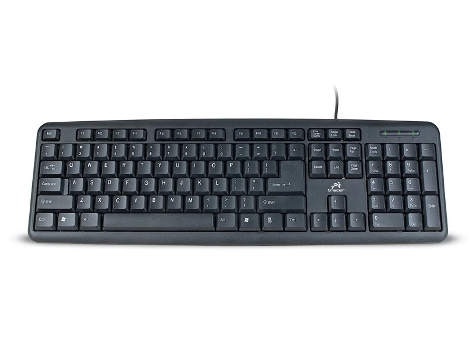 Klawiatura Tracer MAVERICK USB Czarna — zdjęcie 1 z 5
