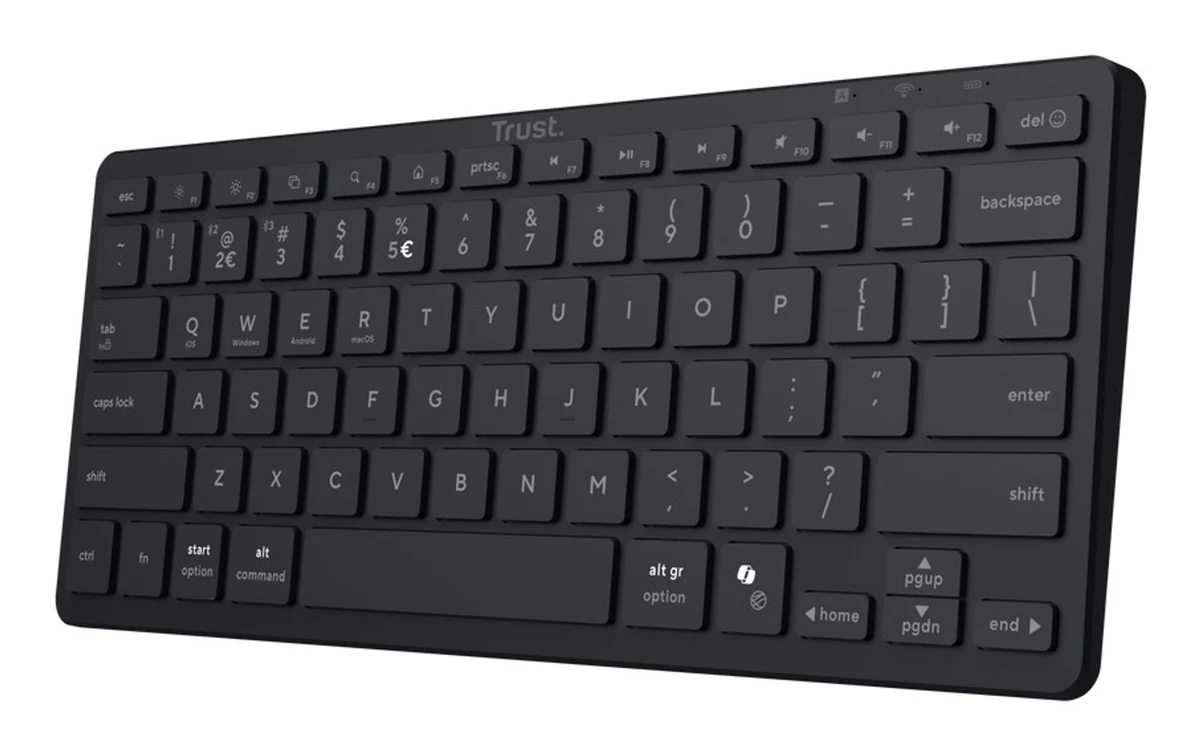 Klawiatura TRUST Nado II Bluetooth® do wielu urządzeń