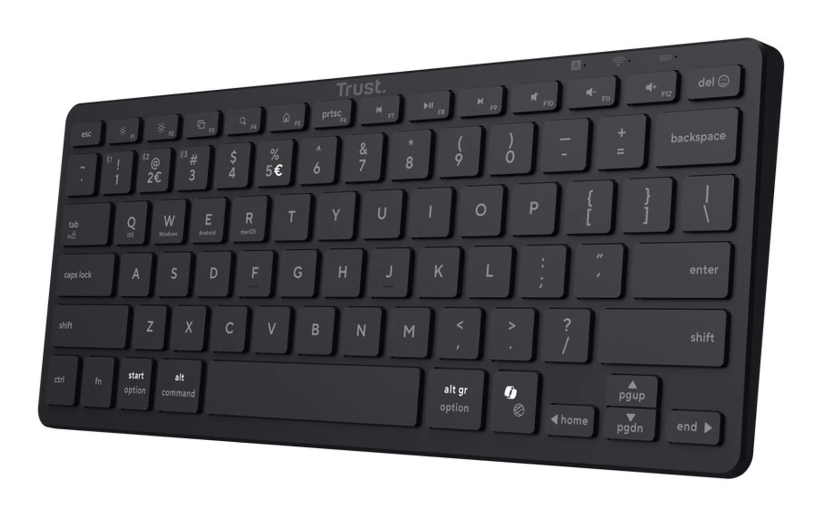 Klawiatura TRUST Nado II Bluetooth® do wielu urządzeń — zdjęcie 1 z 3