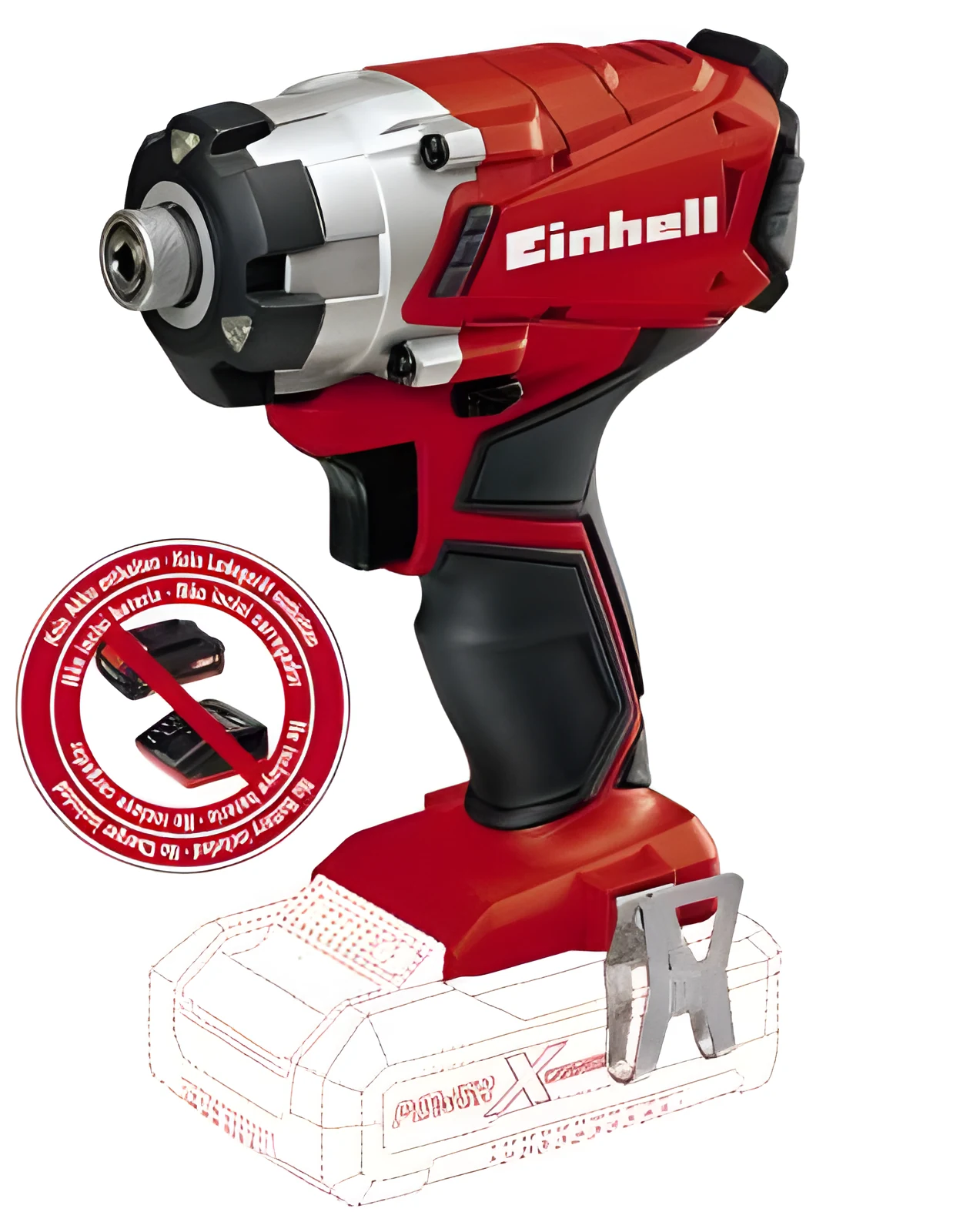 Klucz udarowy Einhell TE-CI 18/1 Li Solo (1/4'')