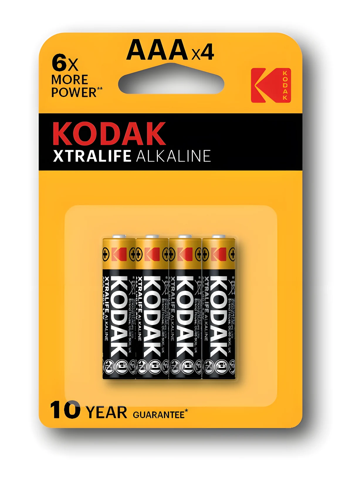 KODAK BATERIE ALKALICZNE XTRALIFE ALK.LR3 [4SZT]