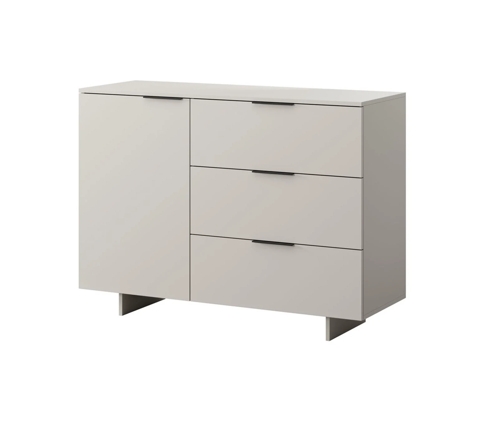 Komoda 1D3S ALMA 120x41,5xH90 kaszmir — zdjęcie 1 z 4