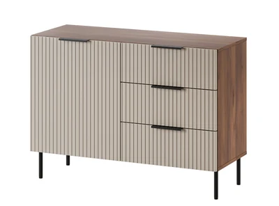 Komoda ALMERA 104x42x75 orzech/kaszmir
