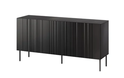 Komoda ISLA 150,5x40x75, czarny mat