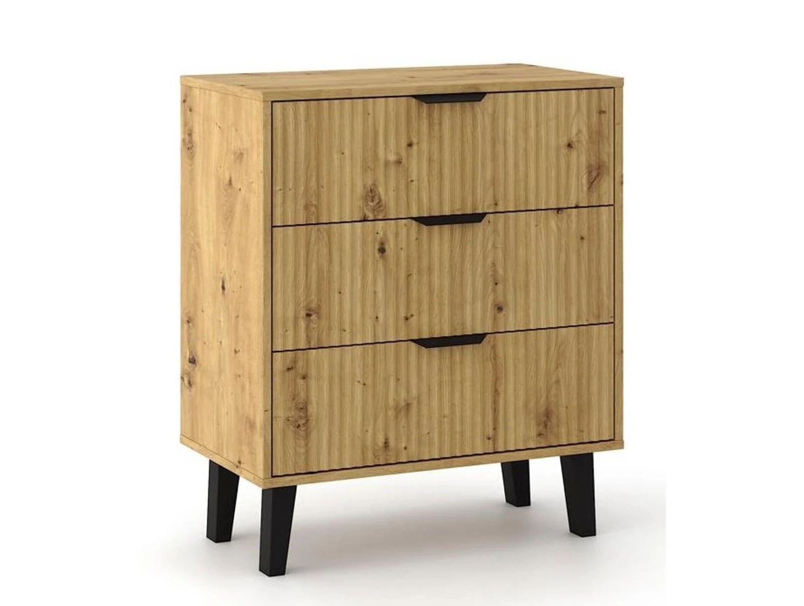 Komoda SCANDI 3S SLIM - Dąb Artisan — zdjęcie 1 z 5