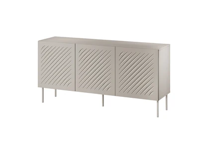 Komoda Siena 150,5x40x75 cm, kaszmirowa matowa
