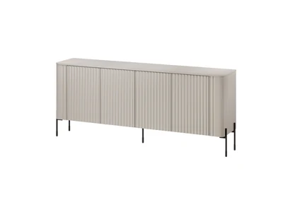 Komoda VERA 190x40x80 cm, kaszmir matowy