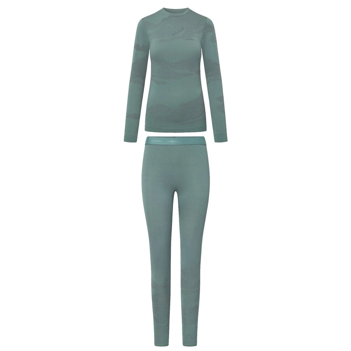 Komplet bielizny termoaktywnej VIKING Gasher Merino S, zielony