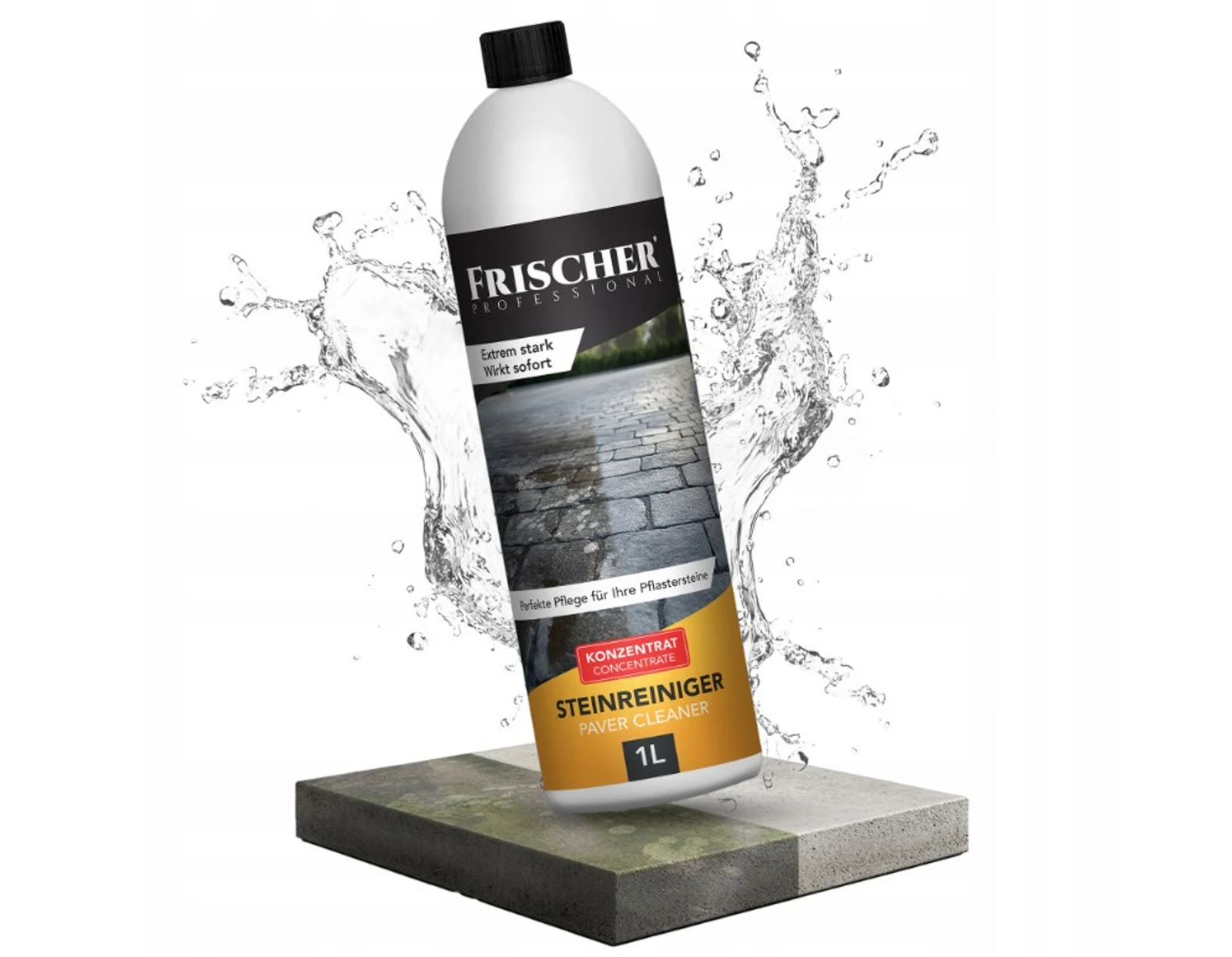 Koncentrat Frischer 1000 ml do czyszczenia brukowej — zdjęcie 1 z 6