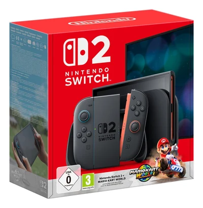 Konsola Nintendo Switch 2 z grą Mario Kart World