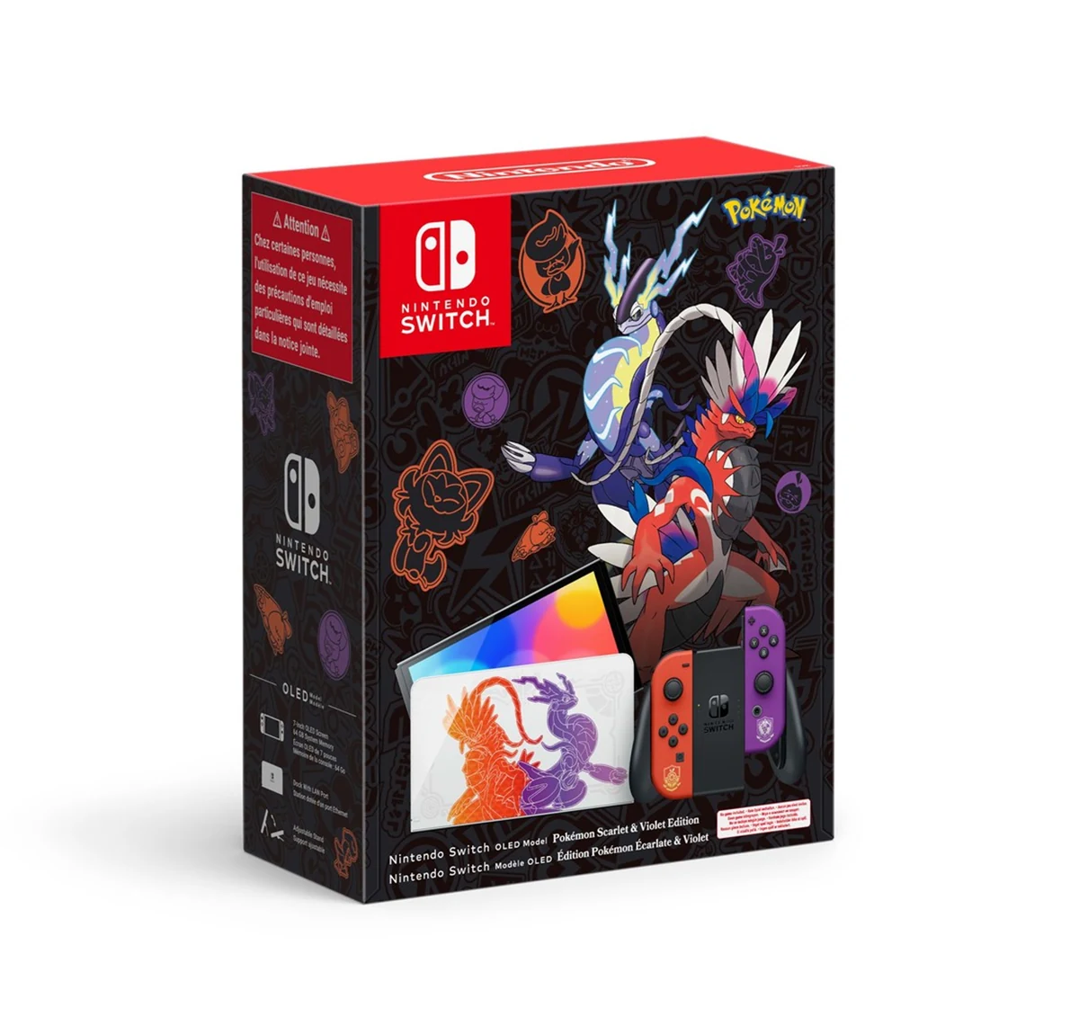 Konsola NINTENDO Switch OLED Pokemon Scarlet and Violet Ed.