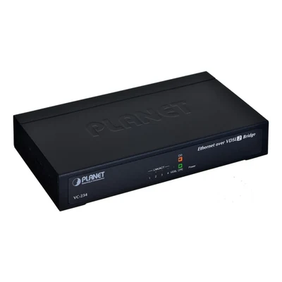 Konwerter PLANET VC-234 VDSL2, 1xRJ-11, 4xRJ-45