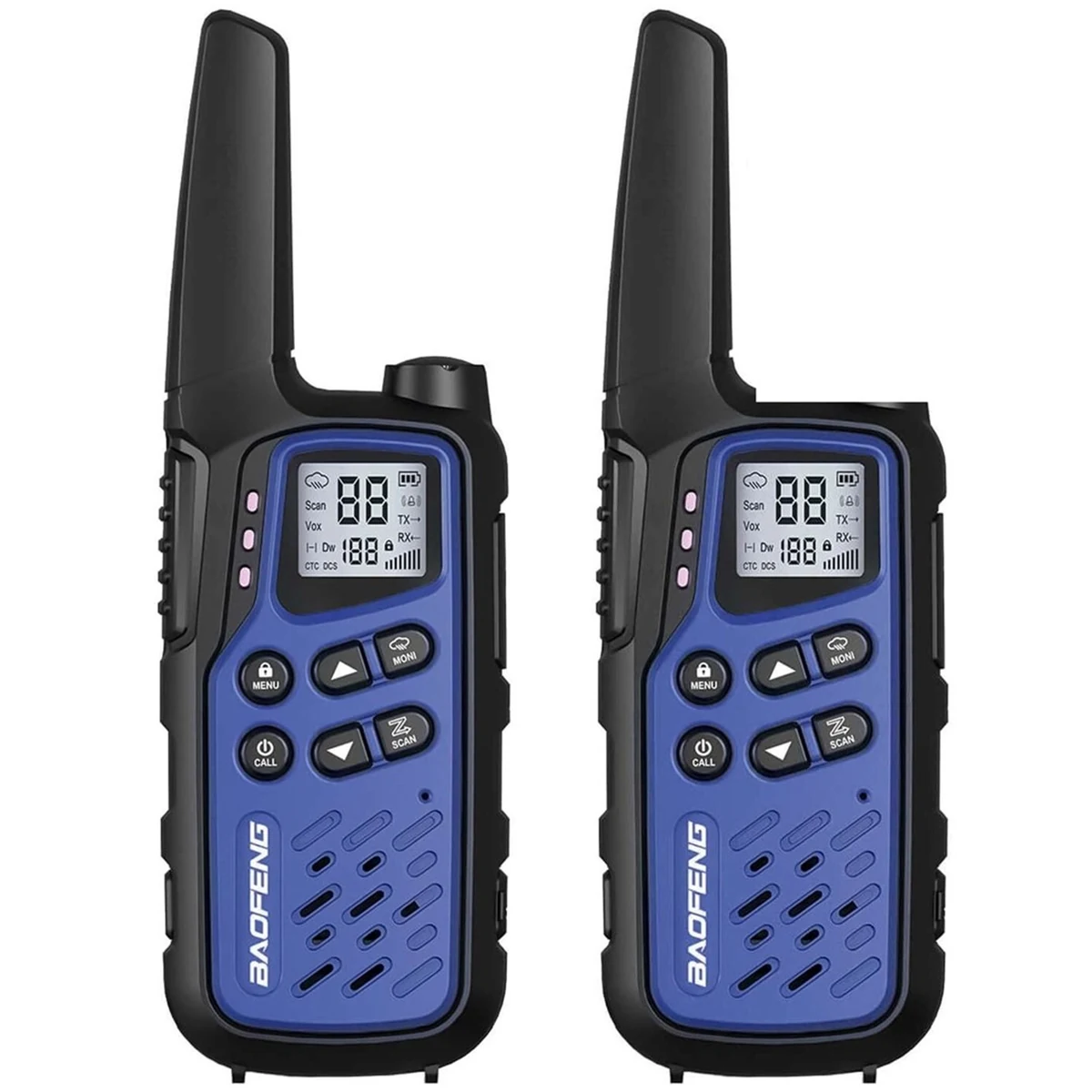 Krótkofalówka Baofeng BF-T25E Dark Blue, 2 szt.
