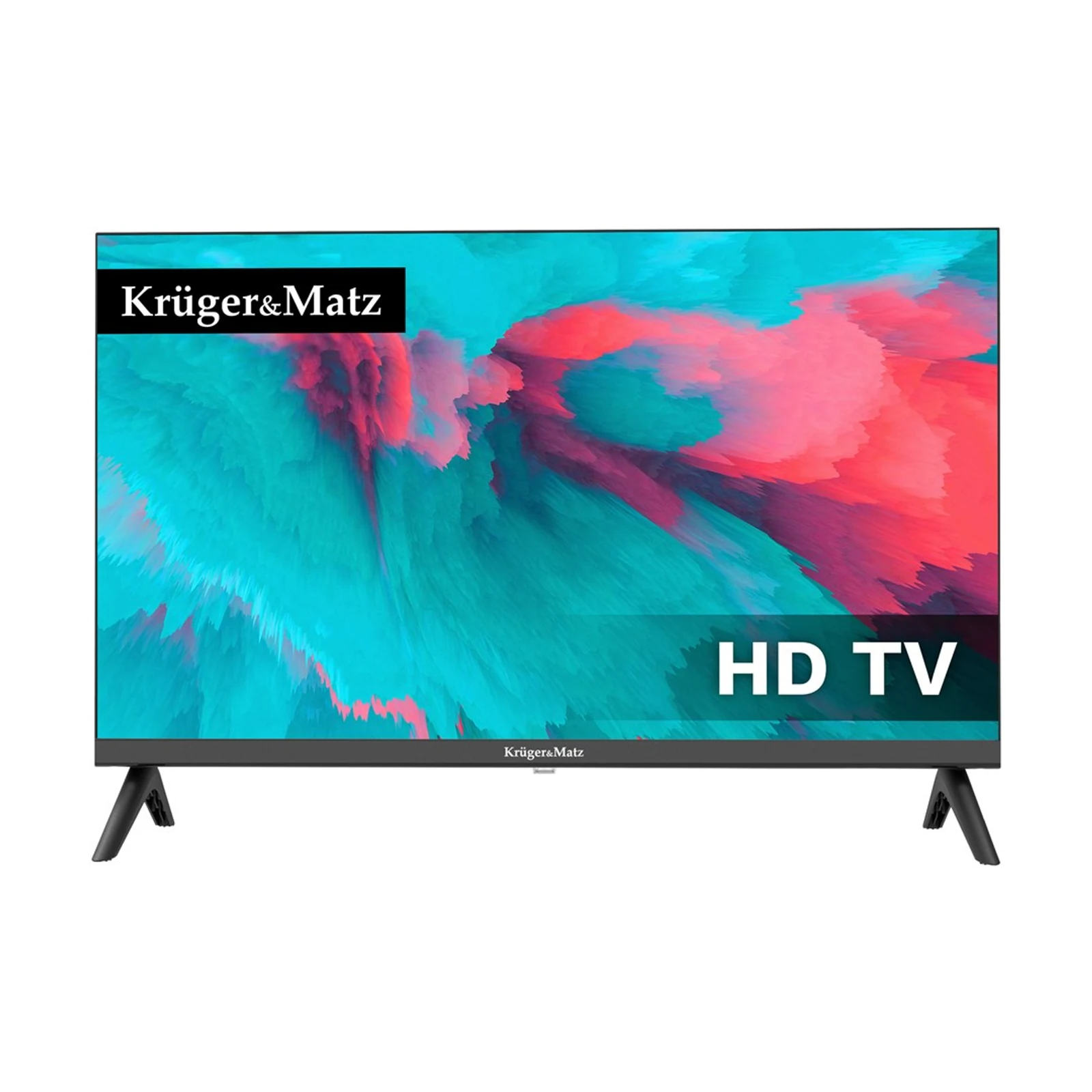 KRUGER&MATZ TELEWIZOR 24" HD 230/12V DVB-T2 H.265 HEVC KM0224-T1 — zdjęcie 1 z 7