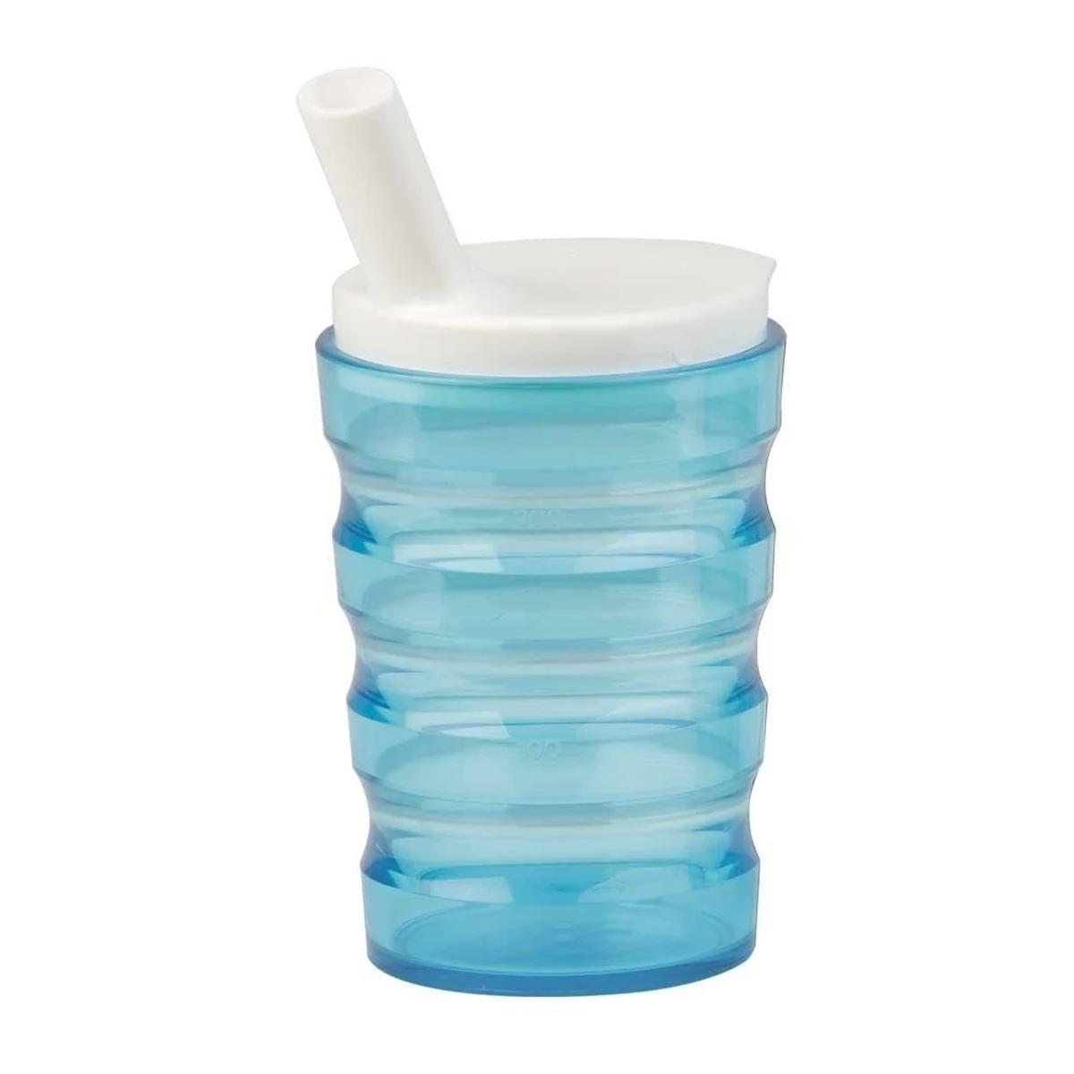 Kubek bezpieczny dla niepełnosprawnych, niebieski, 200 ml