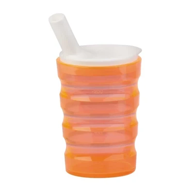 Kubek bezpieczny dla niepełnosprawnych, pomarańczowy, 200 ml