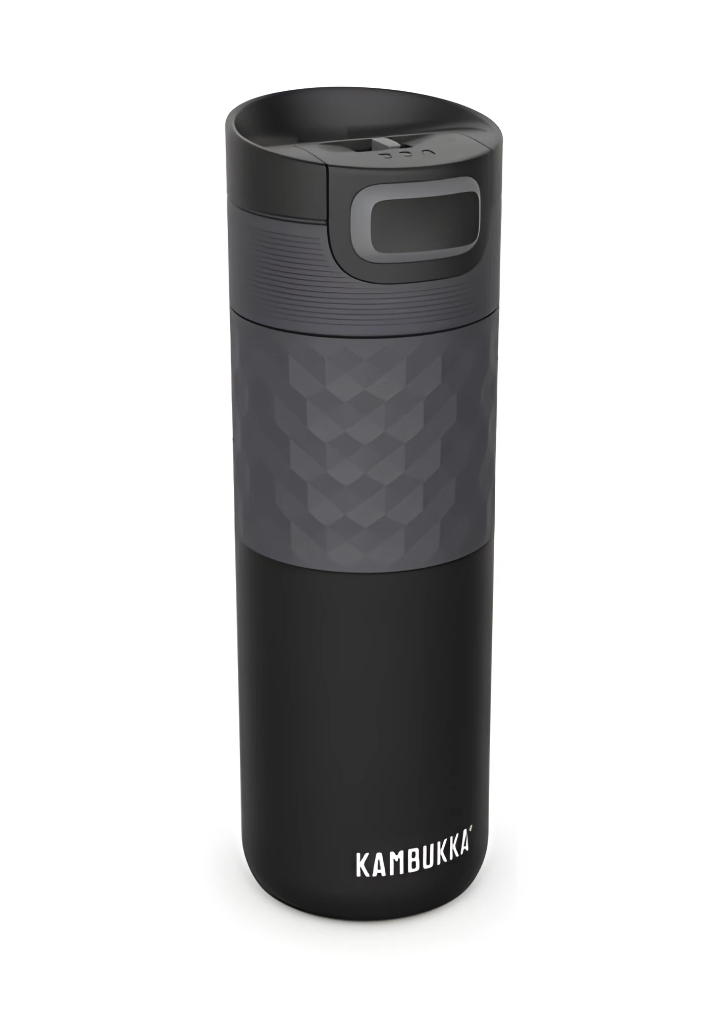 Kubek termiczny Kambukka Etna Grip 500ml, Black Steel — zdjęcie 1 z 4