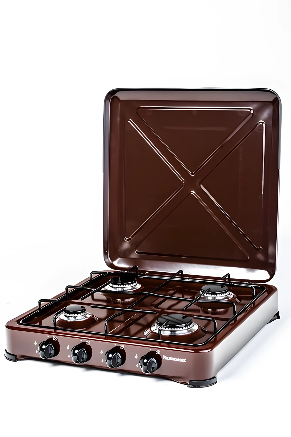 Kuchenka gazowa 4-palnikowa Ravanson K-04BR bróz