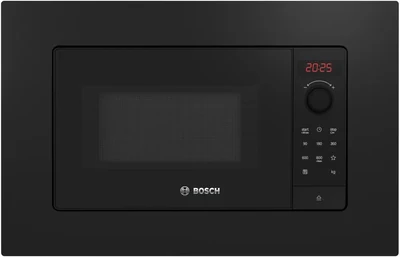 Kuchenka mikrofalowa do zabudowy BOSCH BFL623MB4 czarna, AutoPilot 7, asystent czyszczenia