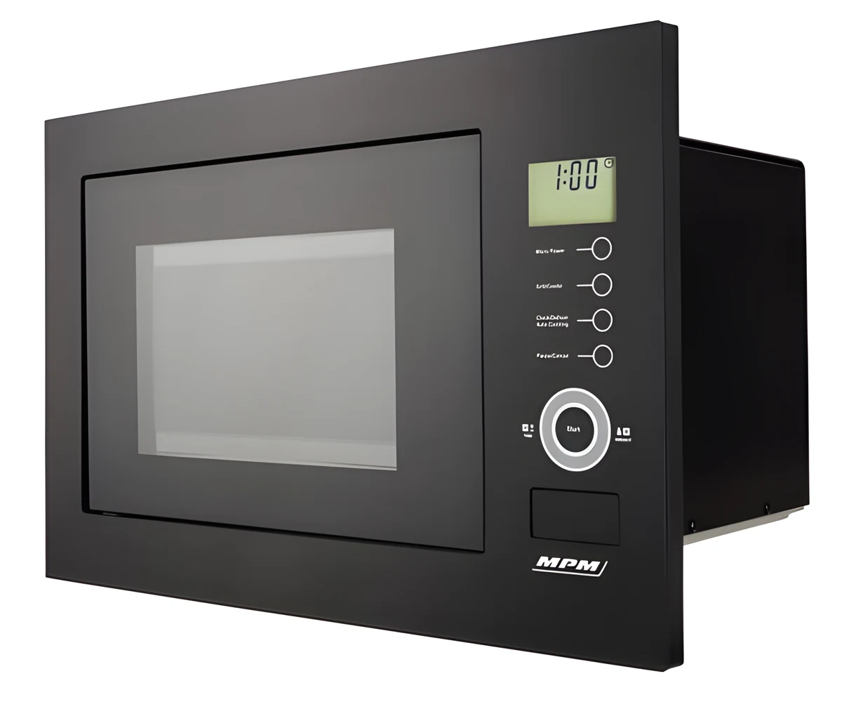Kuchenka mikrofalowa do zabudowy MPM-25-KMI-01 czarna 25L
