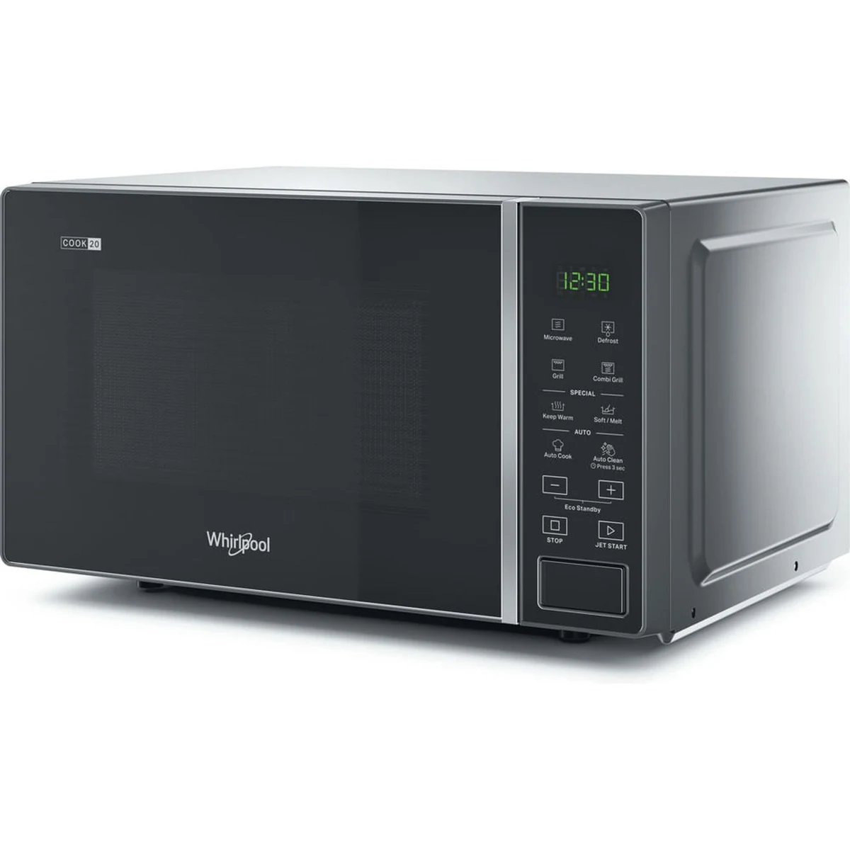 Kuchenka mikrofalowa Whirlpool MWP 203 SB, 20l, czarna
