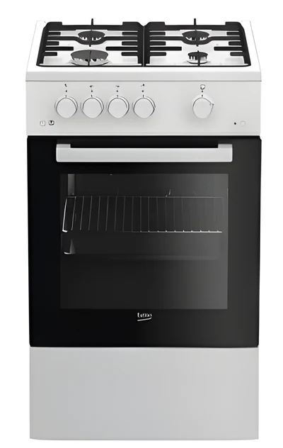 Kuchnia Beko FSG52020FW - Płyta i Piekarnik Gazowy