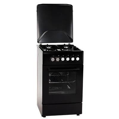 Kuchnia gazowo-elektryczna MPM-56-KGM-12B czarna 50cm
