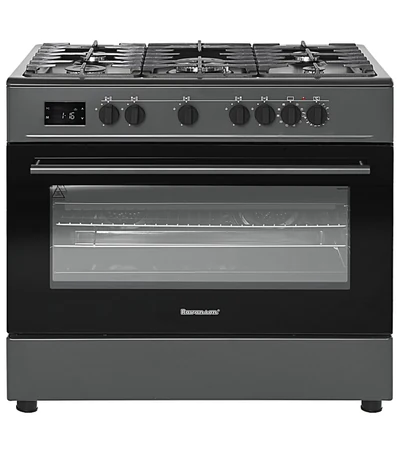 Kuchnia gazowo elektryczna Ravanson KWGE-K90A Cheff Modern Black