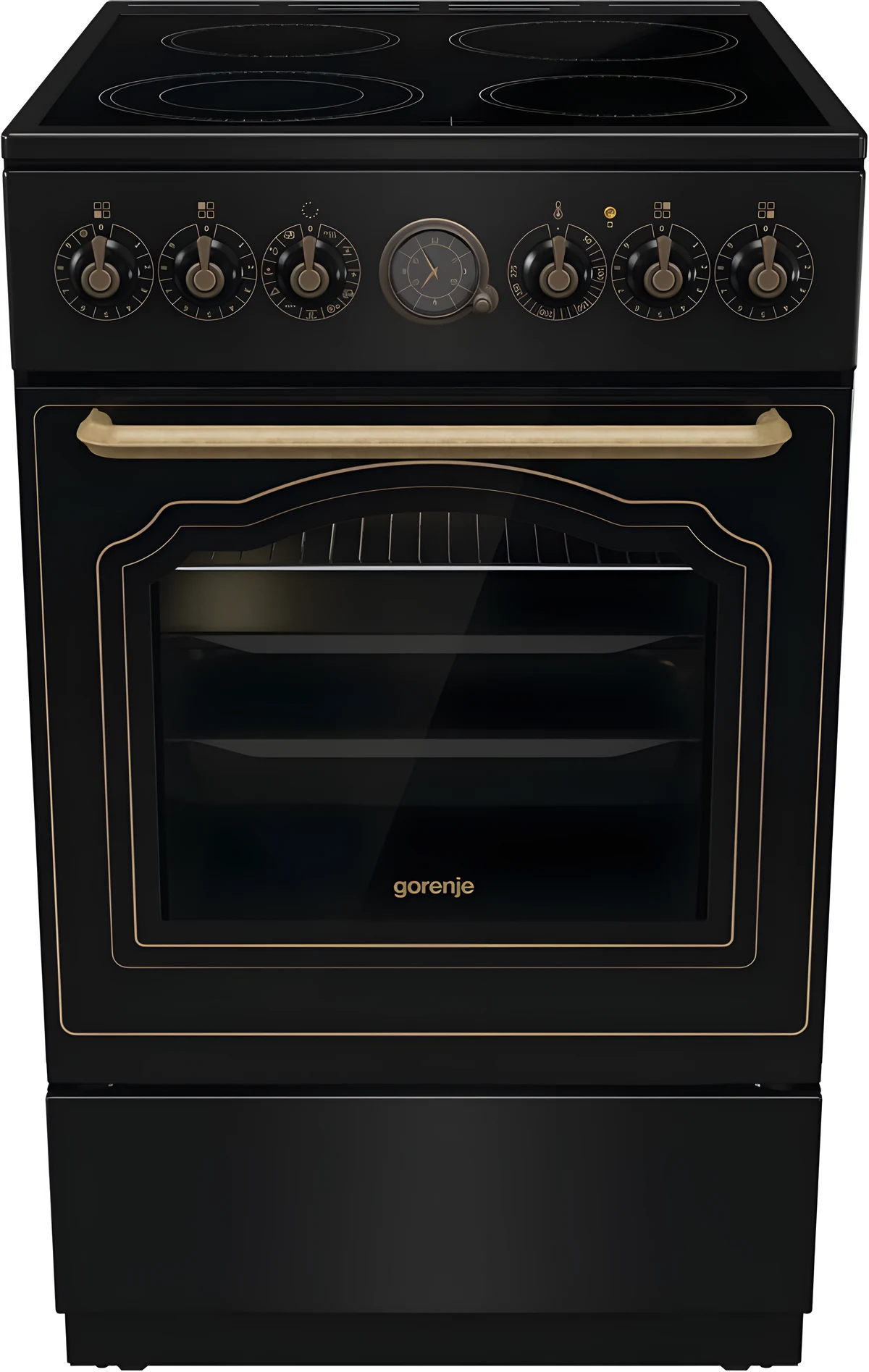 Kuchnia GORENJE GECS5B70CLB - Wolnostojąca, Czarna