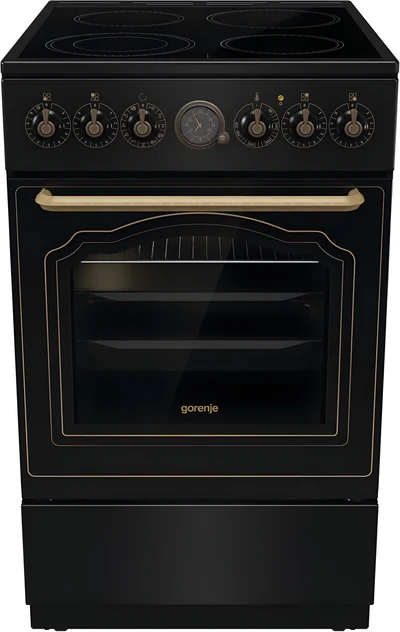 Kuchnia GORENJE GECS5B70CLB - Wolnostojąca, Czarna