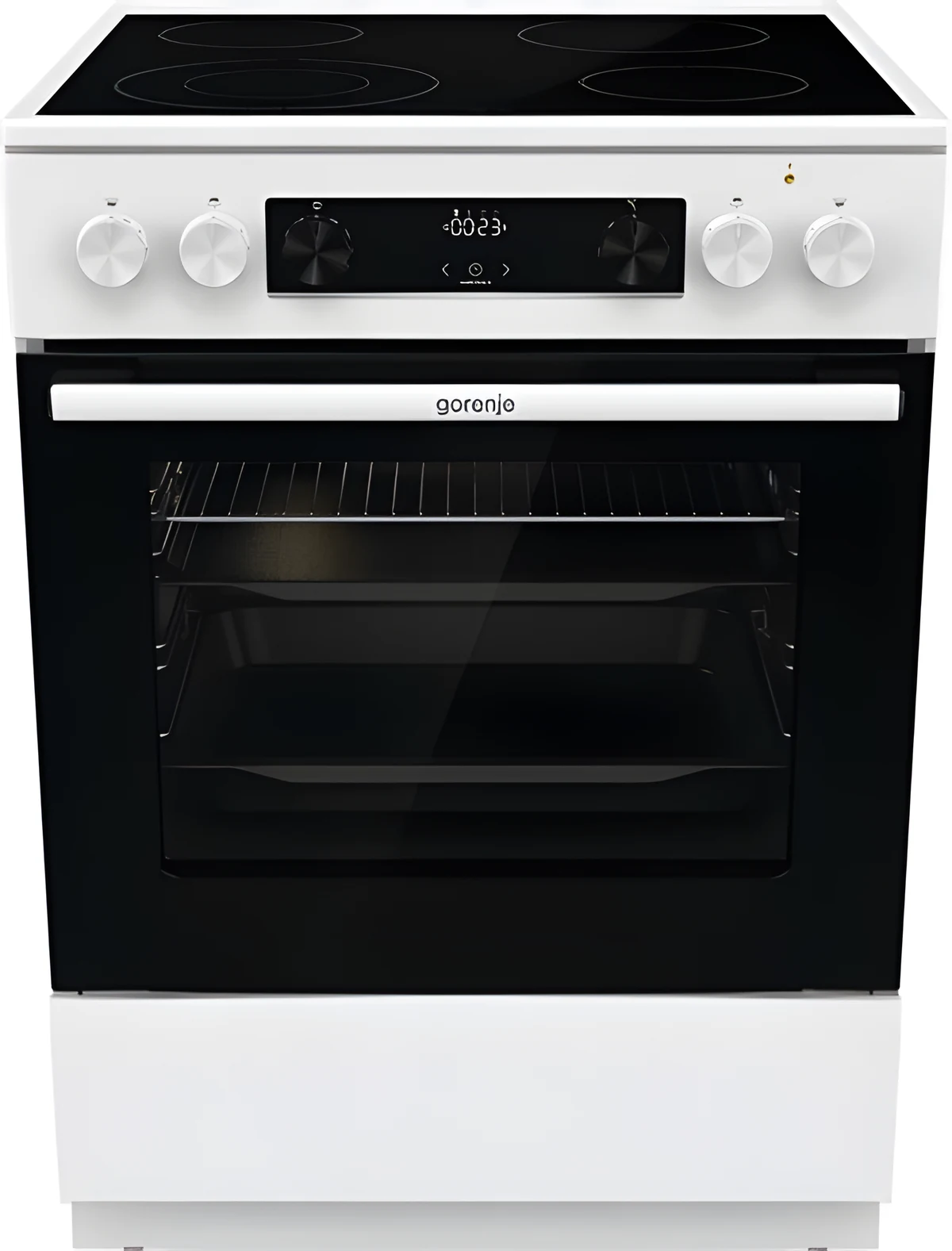 Kuchnia GORENJE GECS6C70WC - Wolnostojąca, Biała/Czarna