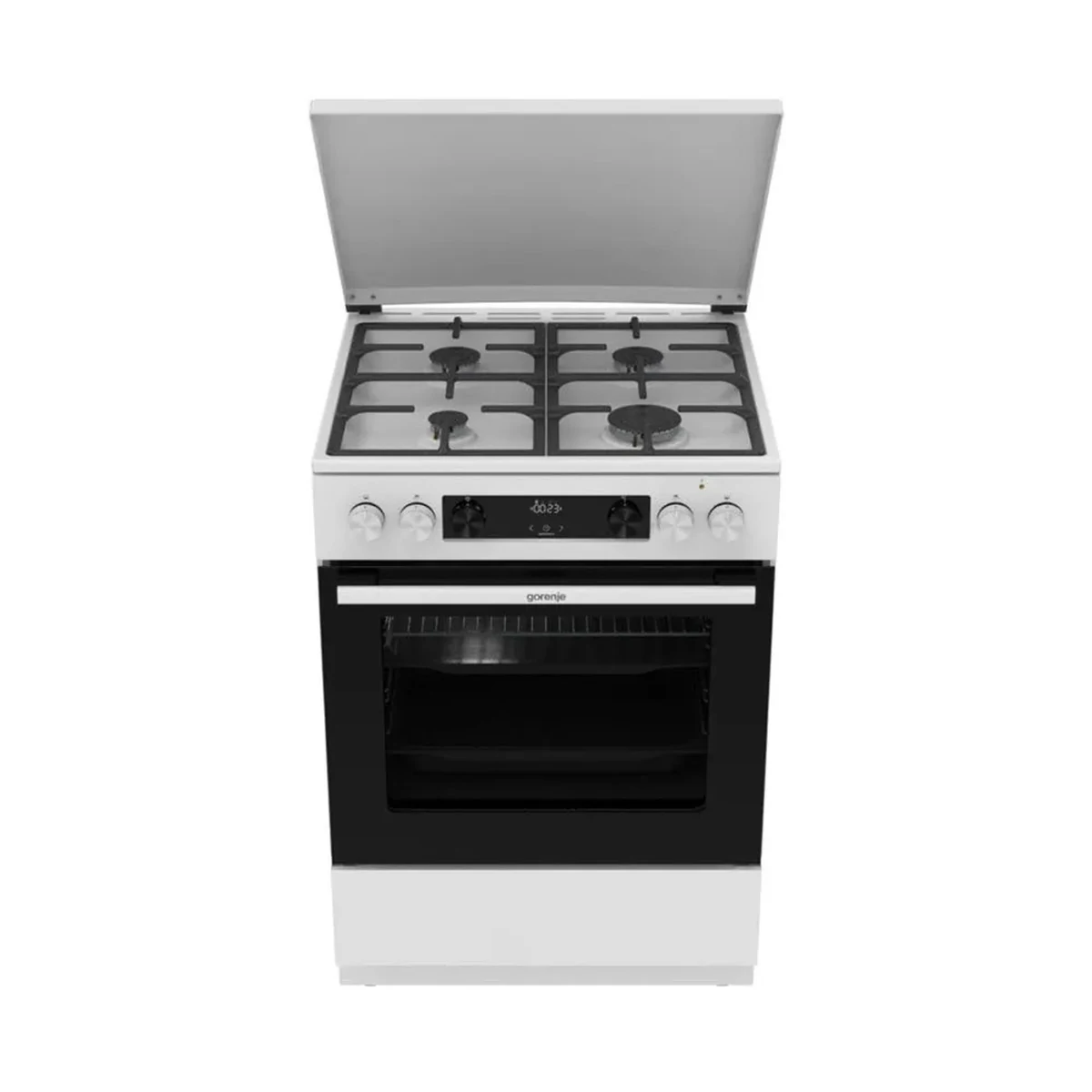 Kuchnia GORENJE GK6C5WF - Wolnostojąca, LED, Biała