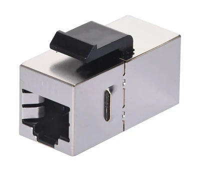 Gniazdo RJ45 A-LAN WTM20 kat. 6 szare do montażu w panelu