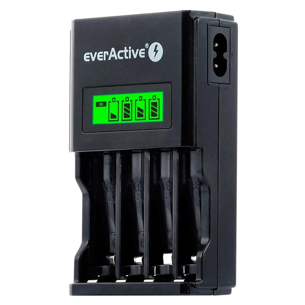 Ładowarka everActive NC450B - Ładuje 4 Baterie AA, AAA